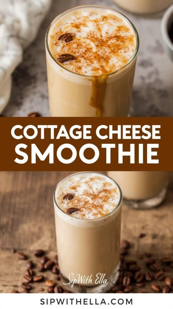 cottage cheese coffee smoothie