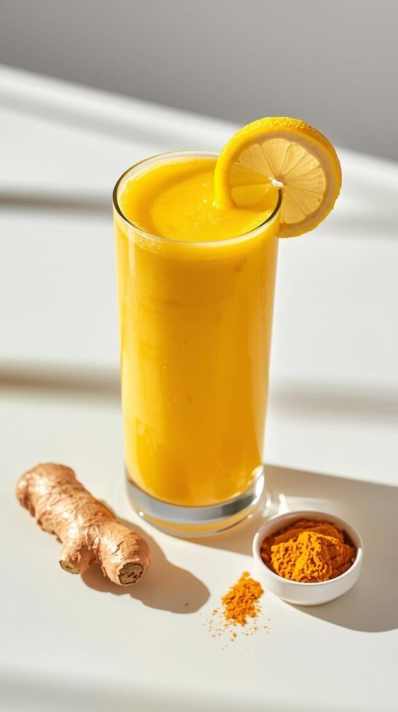 The Lemon Ginger ACV Morning Shot Smoothie