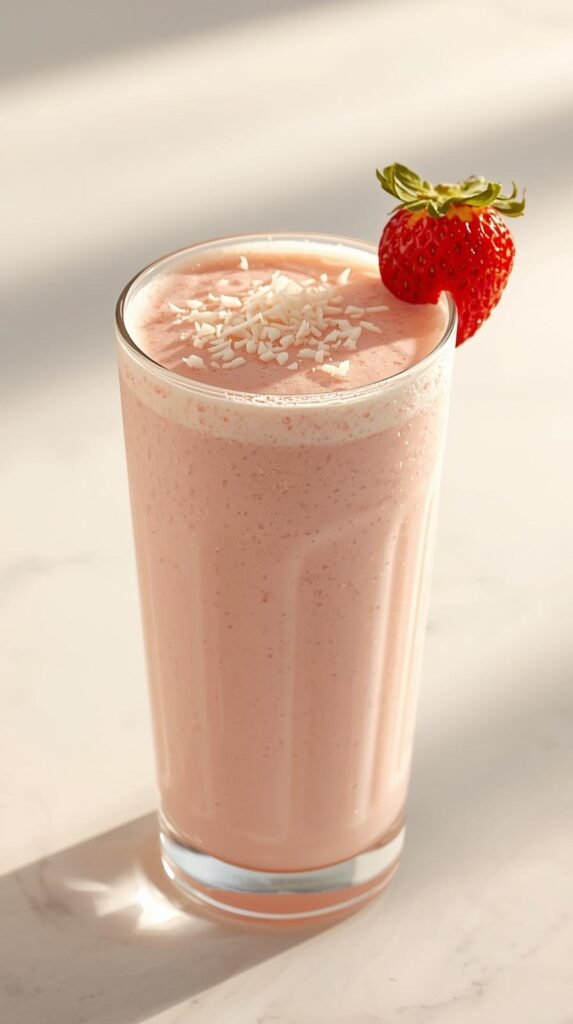 Strawberry Coconut Smoothie