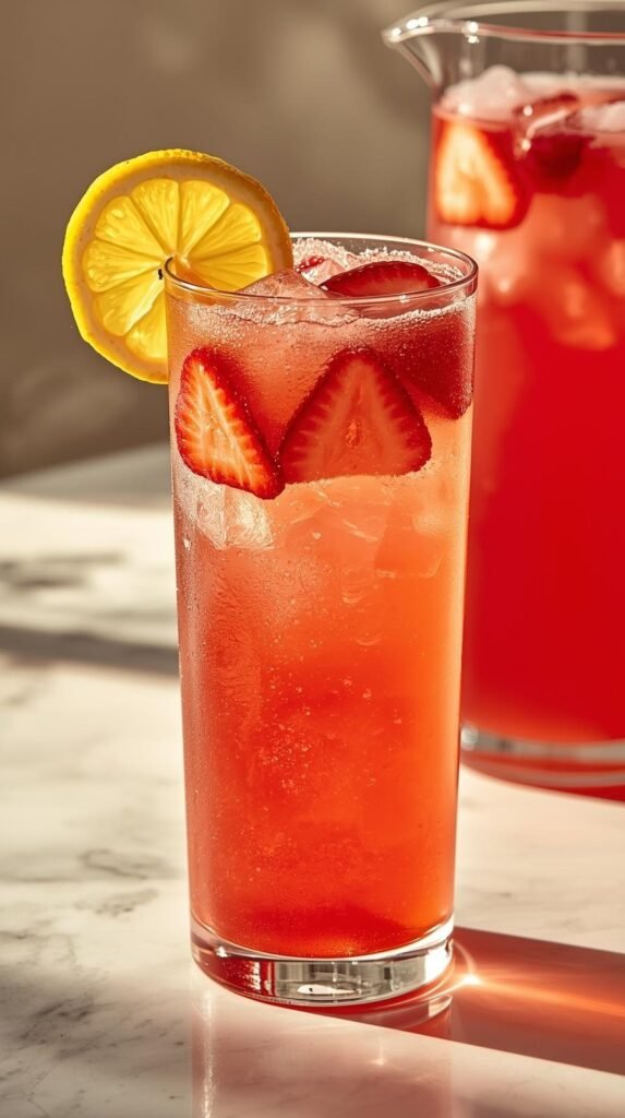 Classic Strawberry Lemonade