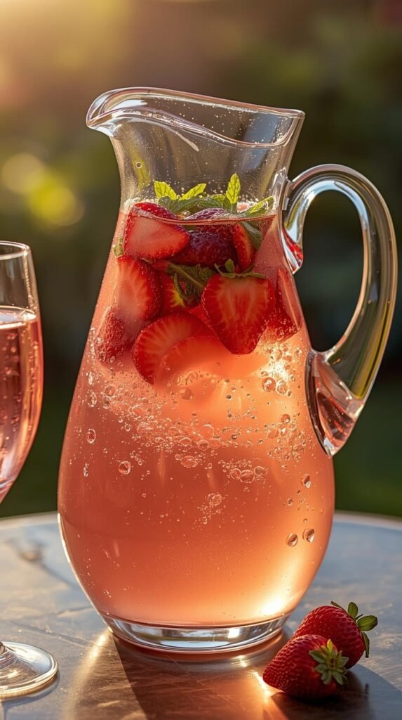 Strawberry Rosé Sangria