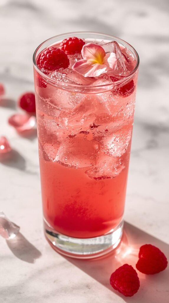 Raspberry Rose Lemonade