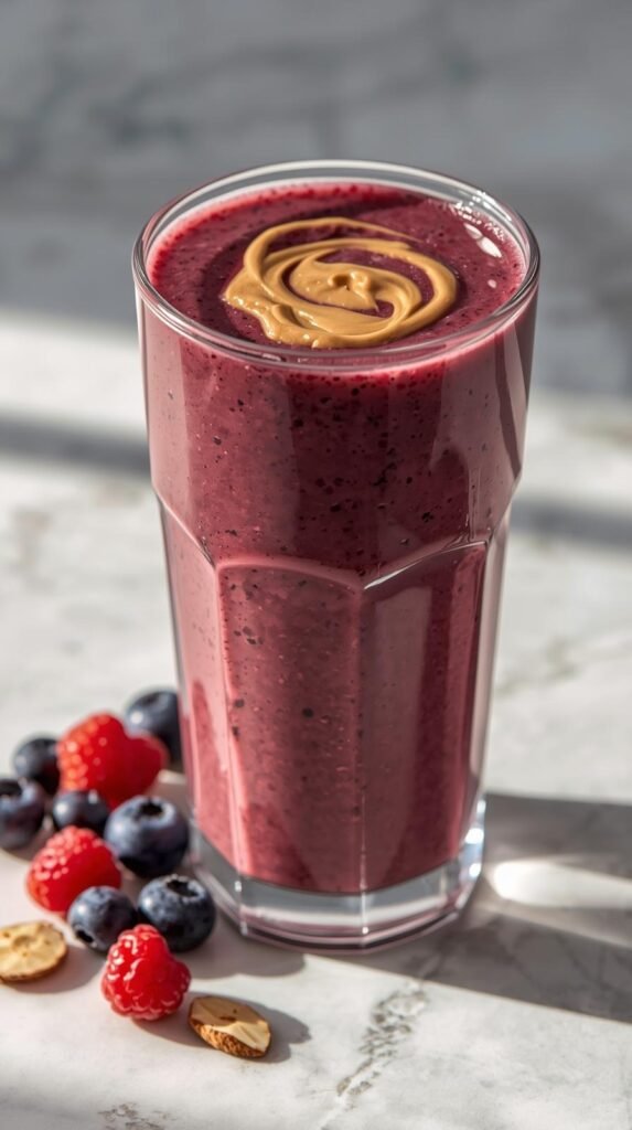 The Berry Coconut Antioxidant Smoothie