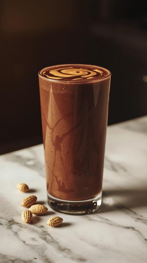 Smoothie 5: The Chocolate Peanut Butter Protein Bomb